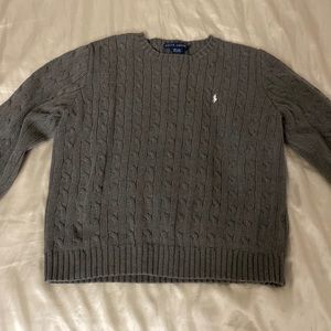Dark gray Ralph Lauren knitted sweater